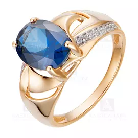 Кольцо из золота кл3673-78