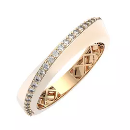 Кольцо из золота с бриллиантами 0101585