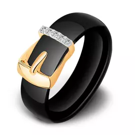 Кольцо Керамика, SWAROVSKI