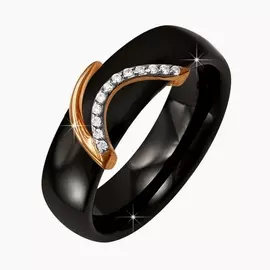 Кольцо Керамика, SWAROVSKI