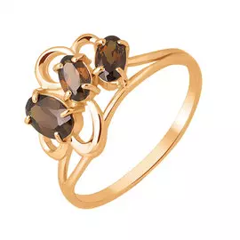 Кольцо Раух-топаз