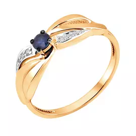 Кольцо Сапфир, Брил.