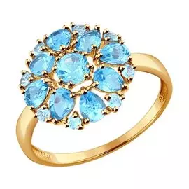 Кольцо Топаз