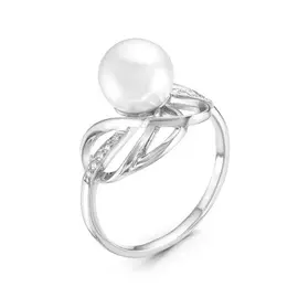 Кольцо Жемчуг Sw, фианит