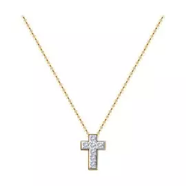 Колье из красного золота с брилллиантами 1070113 Без размера