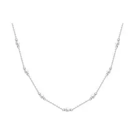 Колье из серебра с жемчугом пресноводными 92070064