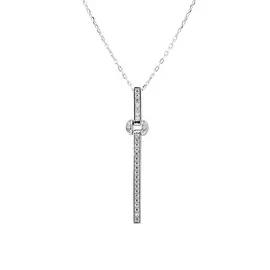 Колье литьевое Фианит