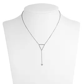 Колье литьевое Фианит