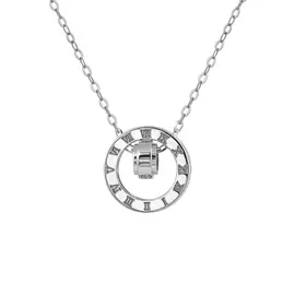 Колье литьевое из серебра с родированием И5-957-23-01