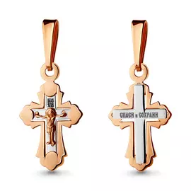 Подвеска из красного золота 14717