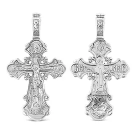 Подвеска из серебра с родированием 3-070р