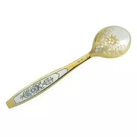 Ложка чайная "Астра" из серебра 40010093Р04