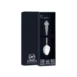 Ложка "Казанская Божья Матерь" из серебра без футляра 272ЛЖ00002