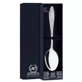 Ложка столовая "Морозко" из серебра без футляра 1167ЛЖ01001