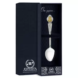 Ложка "Вседержитель" из серебра без футляра 1040ЛЖ00002