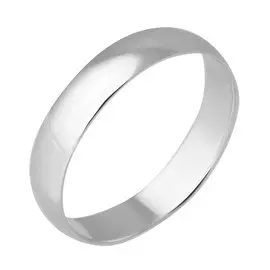 Обручальное кольцо из белого золота 14-1904-12-00
