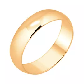 Обручальное кольцо из красного золота 14-1005-11-00