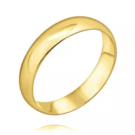 Обручальное кольцо из желтого золота 14-1004-13-00