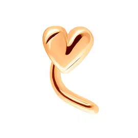 Пирсинг из красного золота 060051