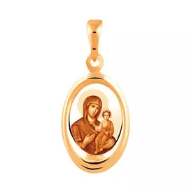 Подвеска из красного золота 35-0470-11-73