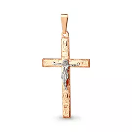 Подвеска из красного золота 11387.1