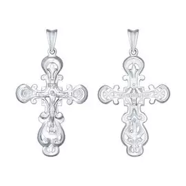 Подвеска из серебра с родированием 94120144