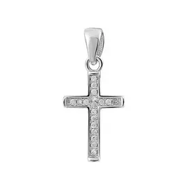 Подвес из серебра с фианитами A3499