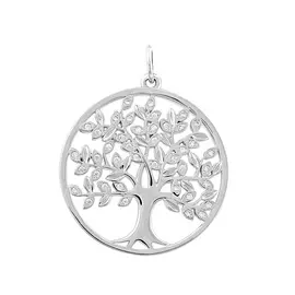 Подвес из серебра с фианитами A4202