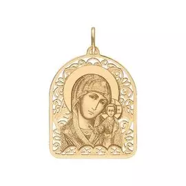 Подвеска из красного золота 103650