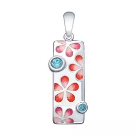 Подвес Эмаль, фианит