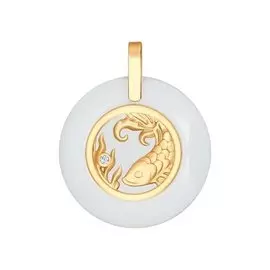 Подвес Керамика, фианит