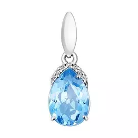 Подвес Топаз, фианит