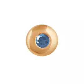 Подвеска из красного золота с топазом Свисс 31-0859-11-10