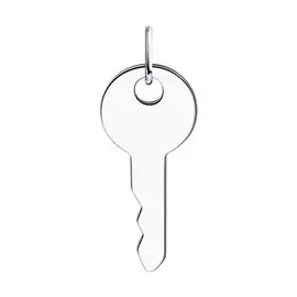 Подвеска из серебра с родированием 94032587