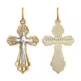 Подвеска из красного золота 121452