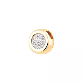 Подвеска из красного золота с бриллиантами 31-9404-11-02