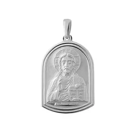 Подвеска Господь Вседержитель из серебра с родированием 35-0444-23-00