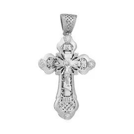 Подвеска из белого золота с бриллиантами 3085-200