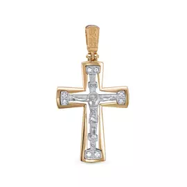 Подвеска из красно-белого золота с бриллиантом 8052-151-00-00