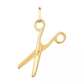 Подвеска из красного золота 031479