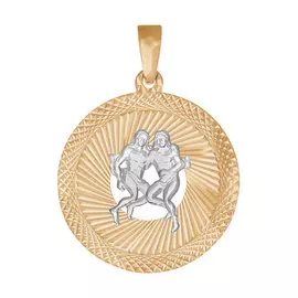 Подвеска из красного золота 032327