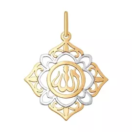 Подвеска из красного золота 035378