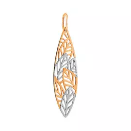 Подвеска из красного золота 035628