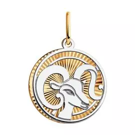 Подвеска из красного золота 035699