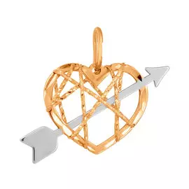 Подвеска из красного золота 035932