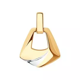 Подвеска из красного золота 036003