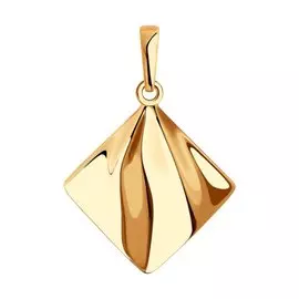 Подвеска из красного золота 036028