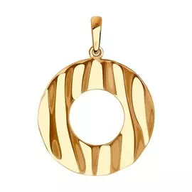 Подвеска из красного золота 036051