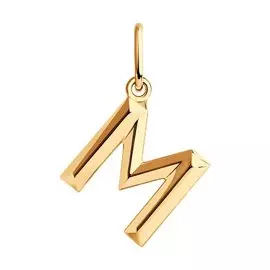 Подвеска из красного золота 036082