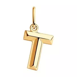 Подвеска из красного золота 036085